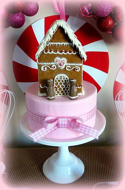 Gingerbread House Cake - Cake by Samantha Eyth