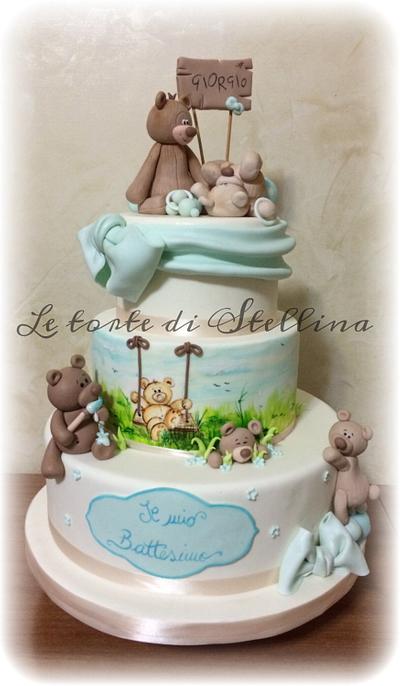 Teddy cake - Cake by graziastellina