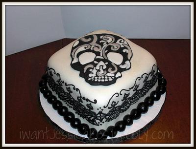 dia de los muertos cake - Cake by Jessica Chase Avila