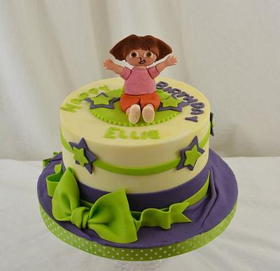 Dora Cake - Cake by Sugarpixy