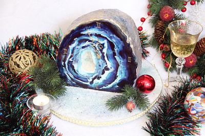Geode clock - Cake by Anastasia Kaliazin