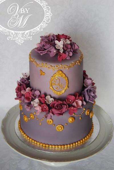 Floral Cake - Cake by Art Cakes Prague