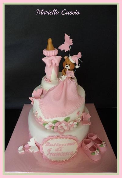 Christening cake  - Cake by Mariella Cascio