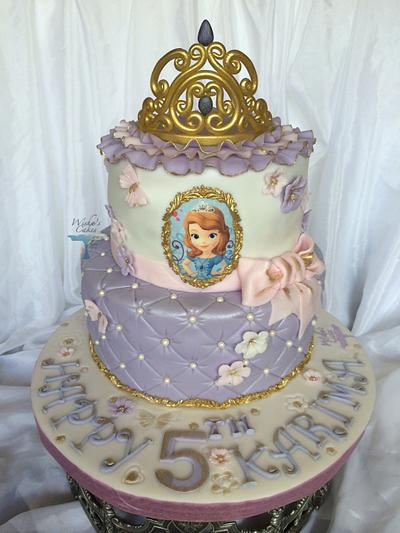 SOFIA THE FIRST - Cake by wisha's cakes