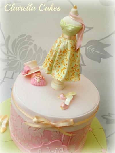 Boutique Theme Birthday - Cake by Clairella Cakes 