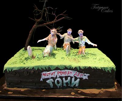 Zombie cake - Cake by Tatyana Cakes