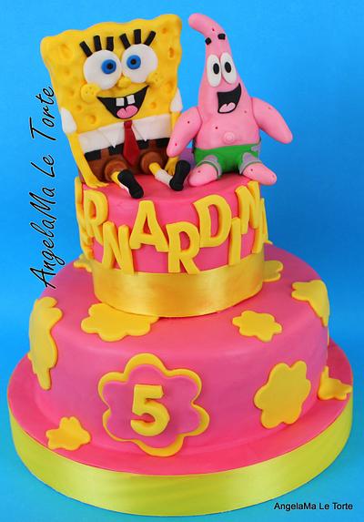 spongebob e patrich - Cake by AngelaMa Le Torte