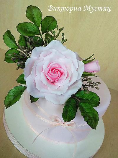 rose  - Cake by Victoria