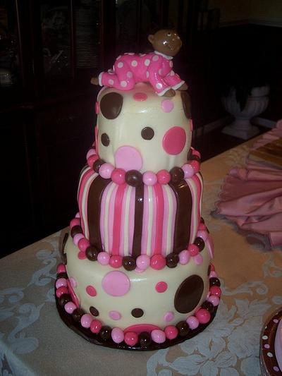 Baby Shower Cake - Cake by Peggy
