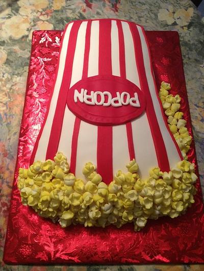 Popcorn Cake - Cake by Courtney Healan