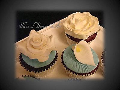Flower Cupcakes - Cake by Slice of Sweet Art