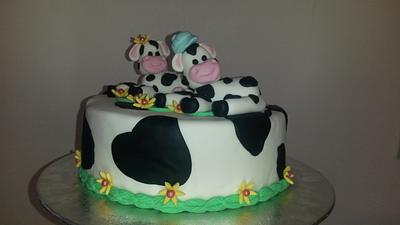cow cake - Cake by Rianne