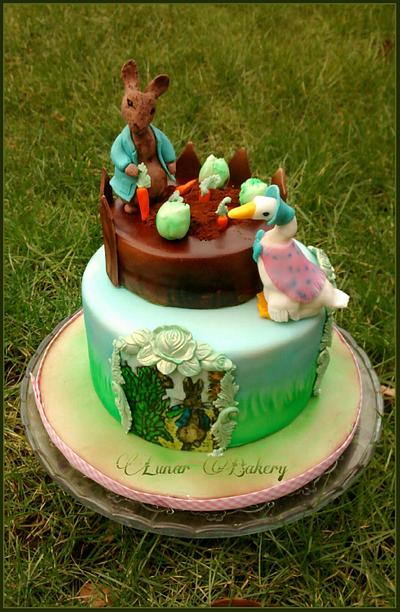 Peter rabbit cake - Cake by Lunar Bakery