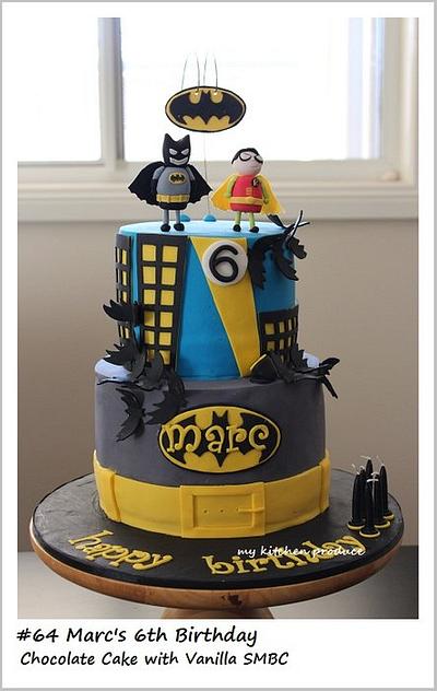 Batman and Robin Cake - Cake by Linda Kurniawan