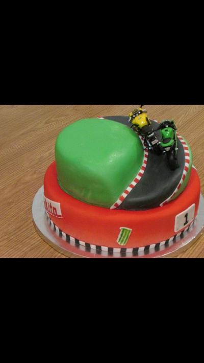 Racing Cake - Cake by Fortiermommy
