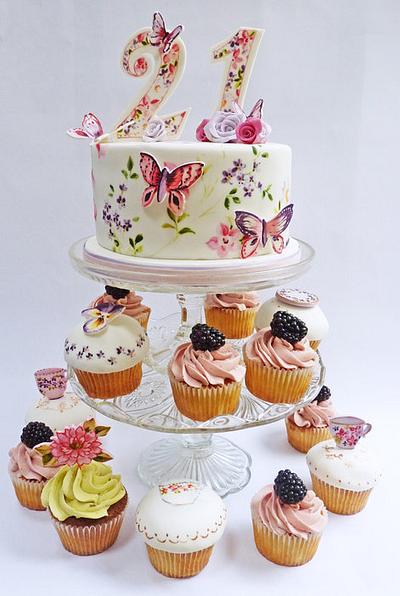 21st Birthday Cake - Cake by Natasha Collins