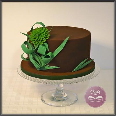 Velvet and plants - Cake by Studio53
