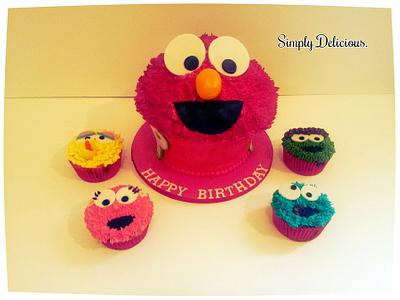 Sesame Street - Cake by Simply Delicious Cakery