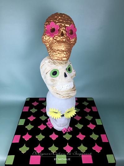 Sugar Skull Bakers Collaboration - Cake by Designer-Cakes & Sugarart by Nathalie