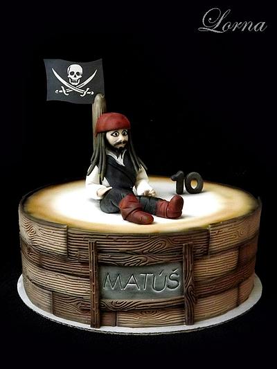 Jack Sparrow :-) - Cake by Lorna