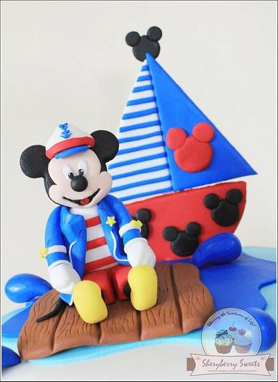 Sailor mickey Cake - Cake by Sheryberrysweets
