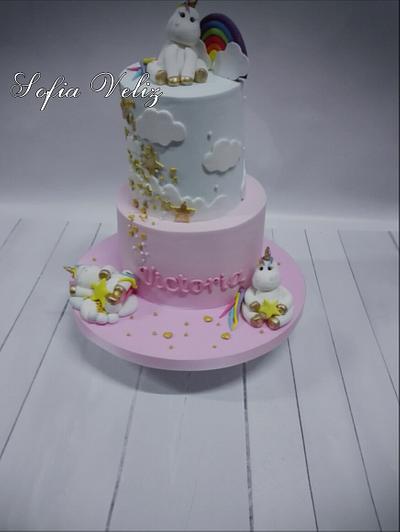 Unicornios - Cake by Sofia veliz
