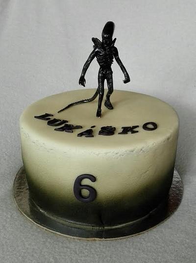 Alien - Cake by Anka