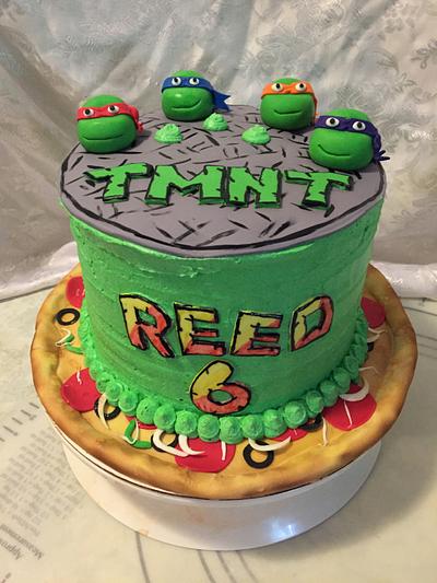 TMNT cake - Cake by Danielle Crawford