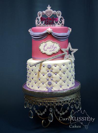 Princess birthday cake - Cake by CuriAUSSIEty  Cakes