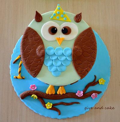 party owl - Cake by giveandcake