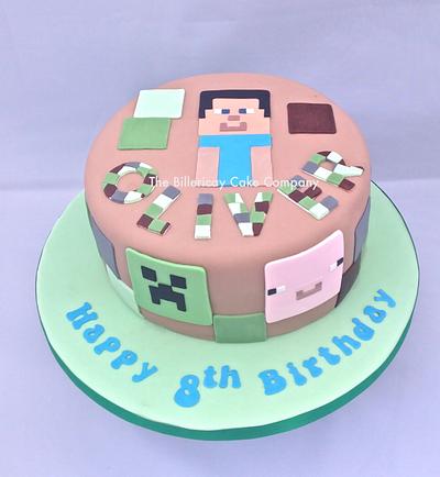 Minecraft cake - Cake by The Billericay Cake Company