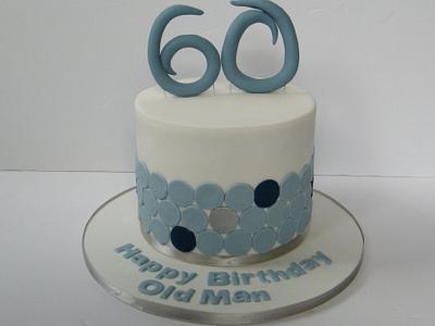 60th Birthday Cake - Cake by Nicolette Pink