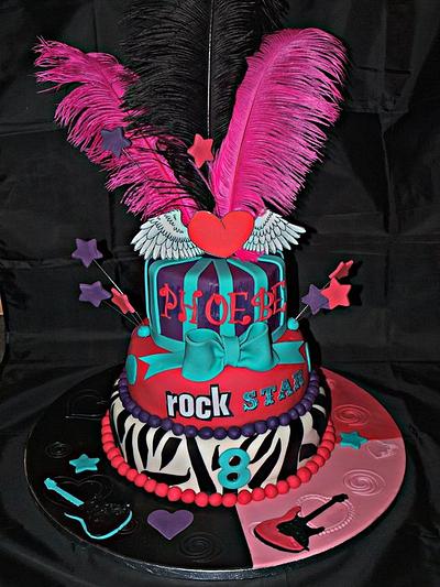 Rock star cake - Cake by Deb-beesdelights