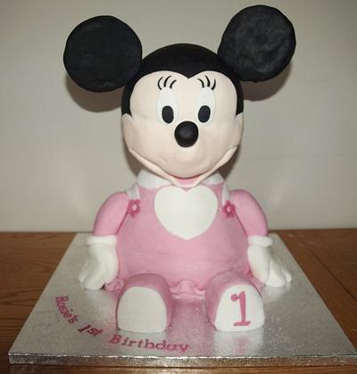 Minnie Mouse 3d cake  - Cake by Kaylee