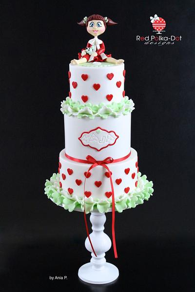 3 going on 16 - Cake by RED POLKA DOT DESIGNS (was GMSSC)