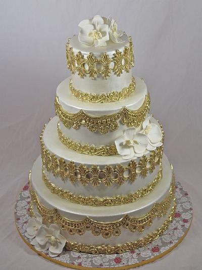 Regal wedding cake - Cake by soods
