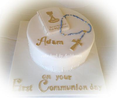 Boys first communion - Cake by Aoibheann Sims
