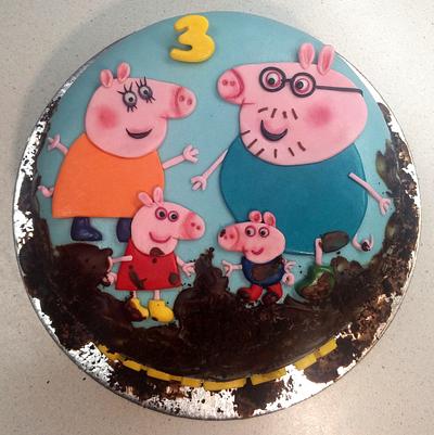Peppa pig - Cake by Majka Maruška