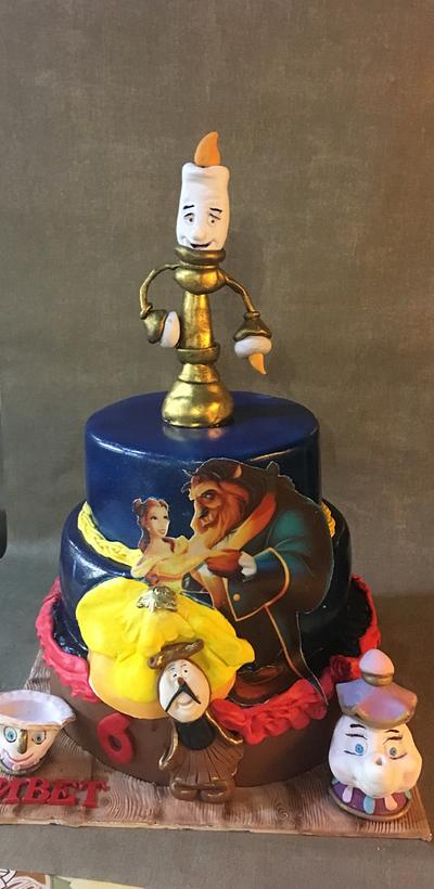 Beauty and the beast cake - Cake by Doroty