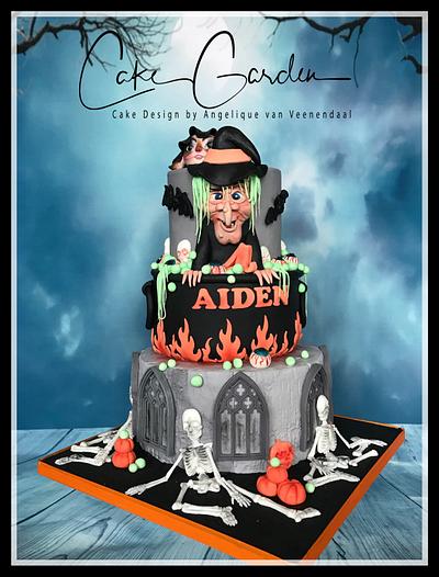 Halloween cake  - Cake by Cake Garden 