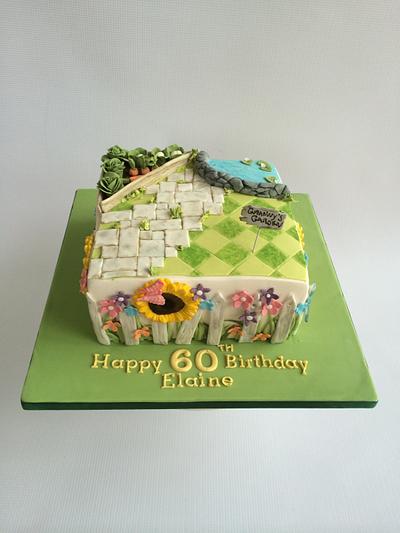 Garden Lovers Cake - Cake by Alanscakestocraft