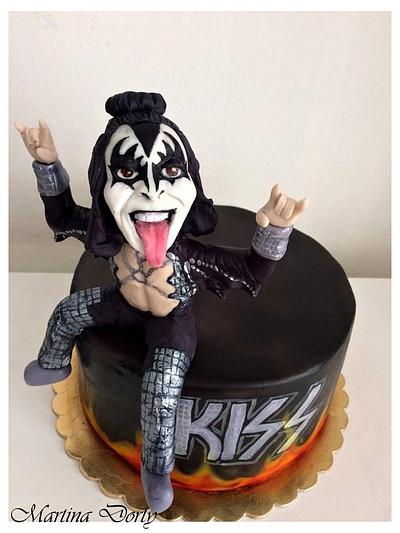 Kiss - Cake by sweetcakesmartina