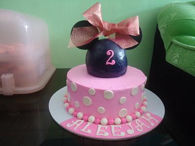 My First Minnie Cake - Cake by Venelyn G. Bagasol