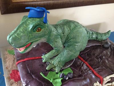 T-Rex cake - Cake by Sweetdesignsbyflavia