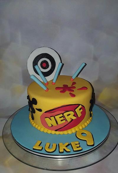 Nerf cake - Cake by Anneke van Dam