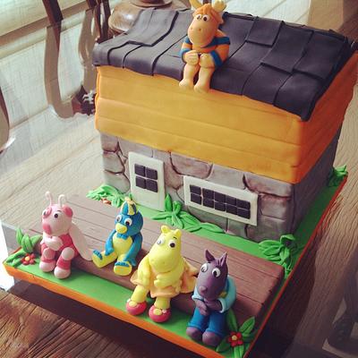Backyardigans 's house Cake  - Cake by Cláudia Oliveira