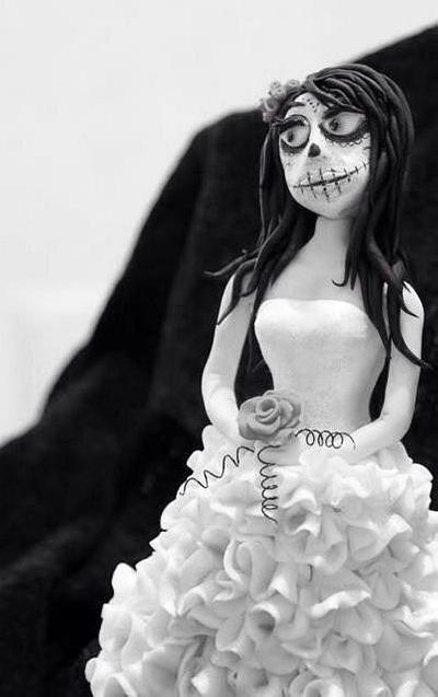 Sugar skull bakers 2014 collaboration  - Cake by Missyclairescakes