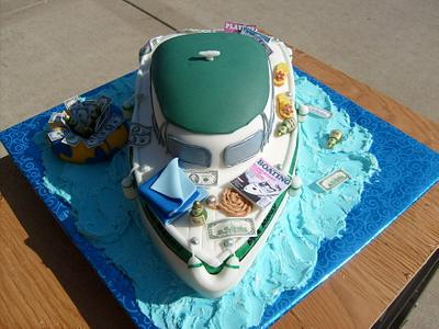 Moe's Boat - Cake by Pamela