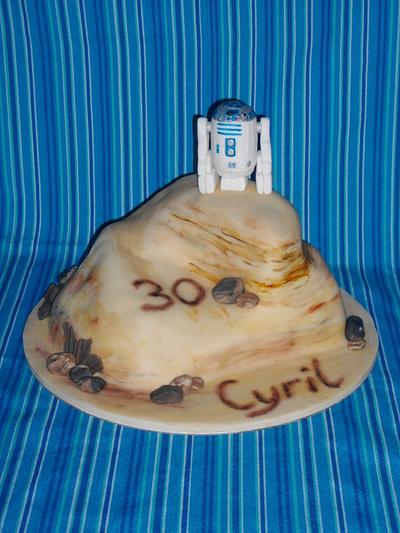Star Wars R2D2 cake - Cake by Mandy
