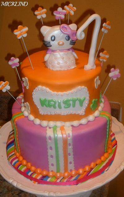 HELLO KITTY CAKE - Cake by Linda